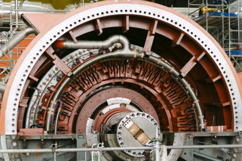 Generador eléctrico de la central nuclear de Almaraz