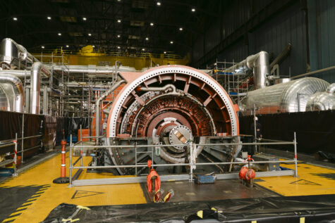 Generador eléctrico de la central nuclear de Almaraz