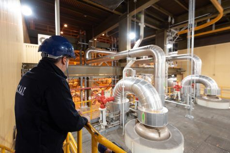 Turbine room, Trillo nuclear power plant