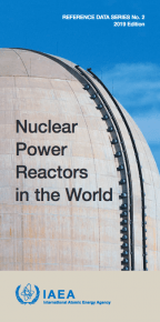 Nuclear Power Reactors in the World. Reference Data Series No. 2