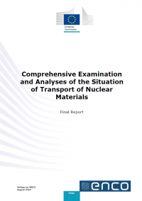 Comprehensive examination and analyses of the situation of transporrt of nuclear materials