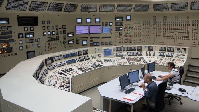 El simulador de la sala de control de una central nuclear