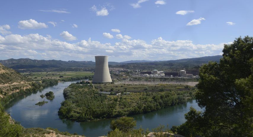 Ascó I, nuevamente operativa tras finalizar su recarga