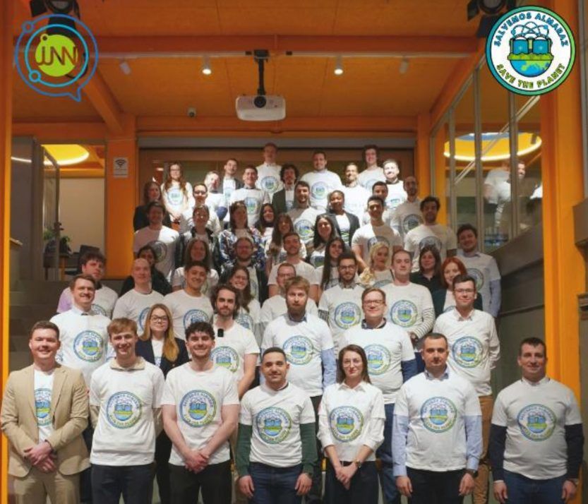 Members of Young Nuclear in Spain during the meeting 