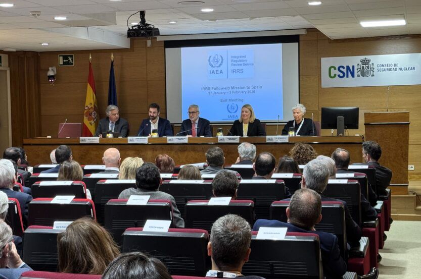 IAEA follow-up mission highlights Spain’s commitment to nuclear safety and radiological protection