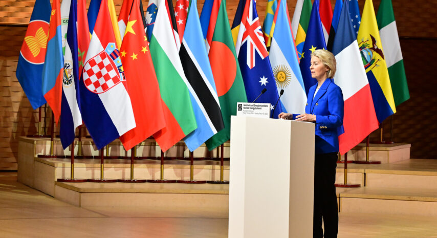Europa cometió un “error estratégico” al alejarse de la energía nuclear, según Von der Leyen