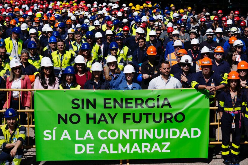 1.200 trabajadores y 70 empresas contratadas en la última recarga de combustible de Almaraz I